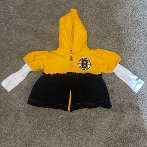 Reebok NHL Boston Bruins Zip Up Hoodie
